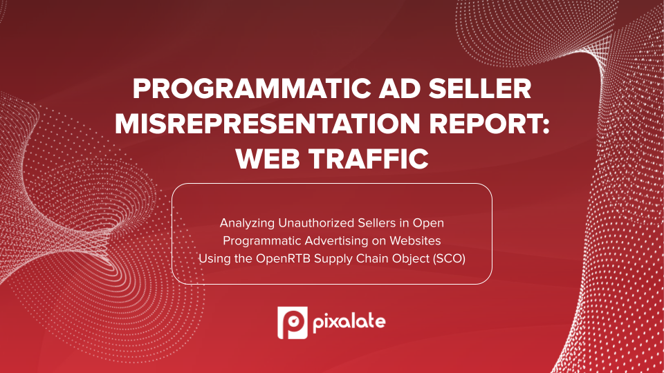 Programmatic Ad Seller Misrepresentation Report - Web landing page cover