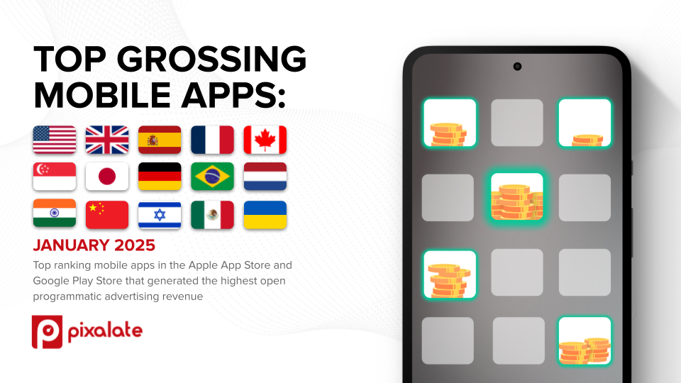 January 2025 Top Grossing Mobile Apps - email cover