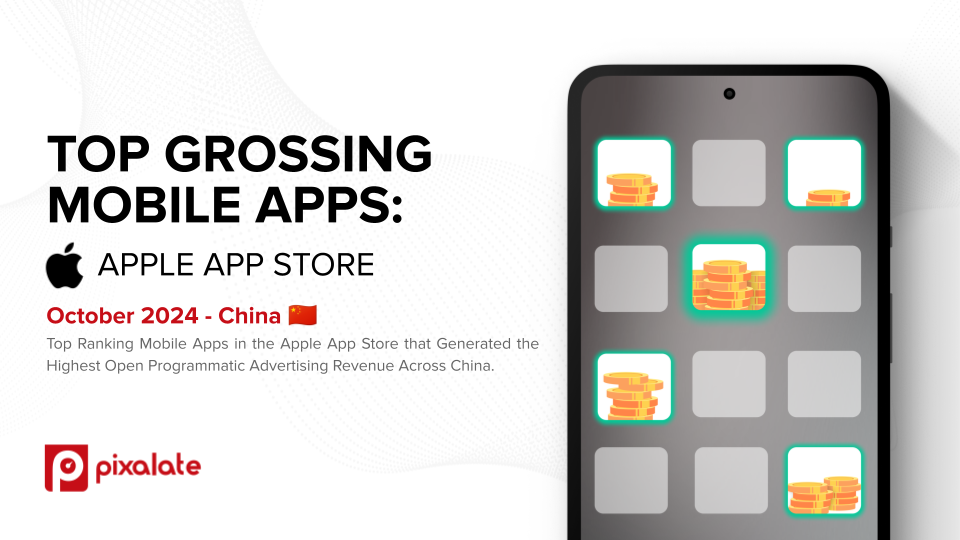 October 2024 Top Grossing Mobile Apps - iOS - China