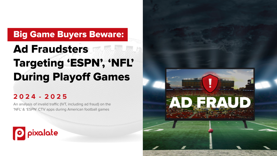 Pixalate 2025 Special Report_ Ad Fraudsters Targeting ‘ESPN’ and ‘NFL’ CTV Apps During Playoff Games-1